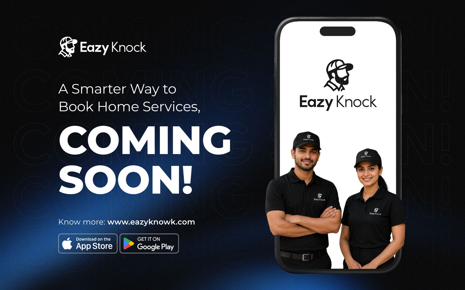 EazyKnock — a smarter way to book home services